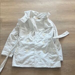 MICHAEL Michael Kors White and Tan Jacket